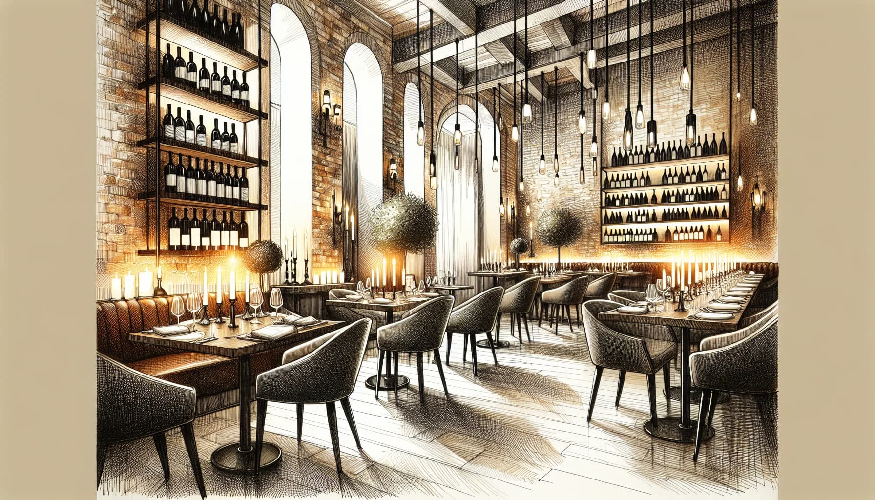 Trattoria Bella restaurant interieur